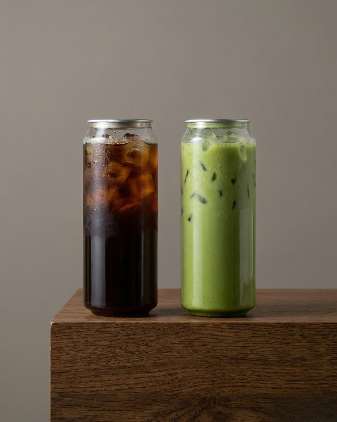 Clear PET Plastic Cans