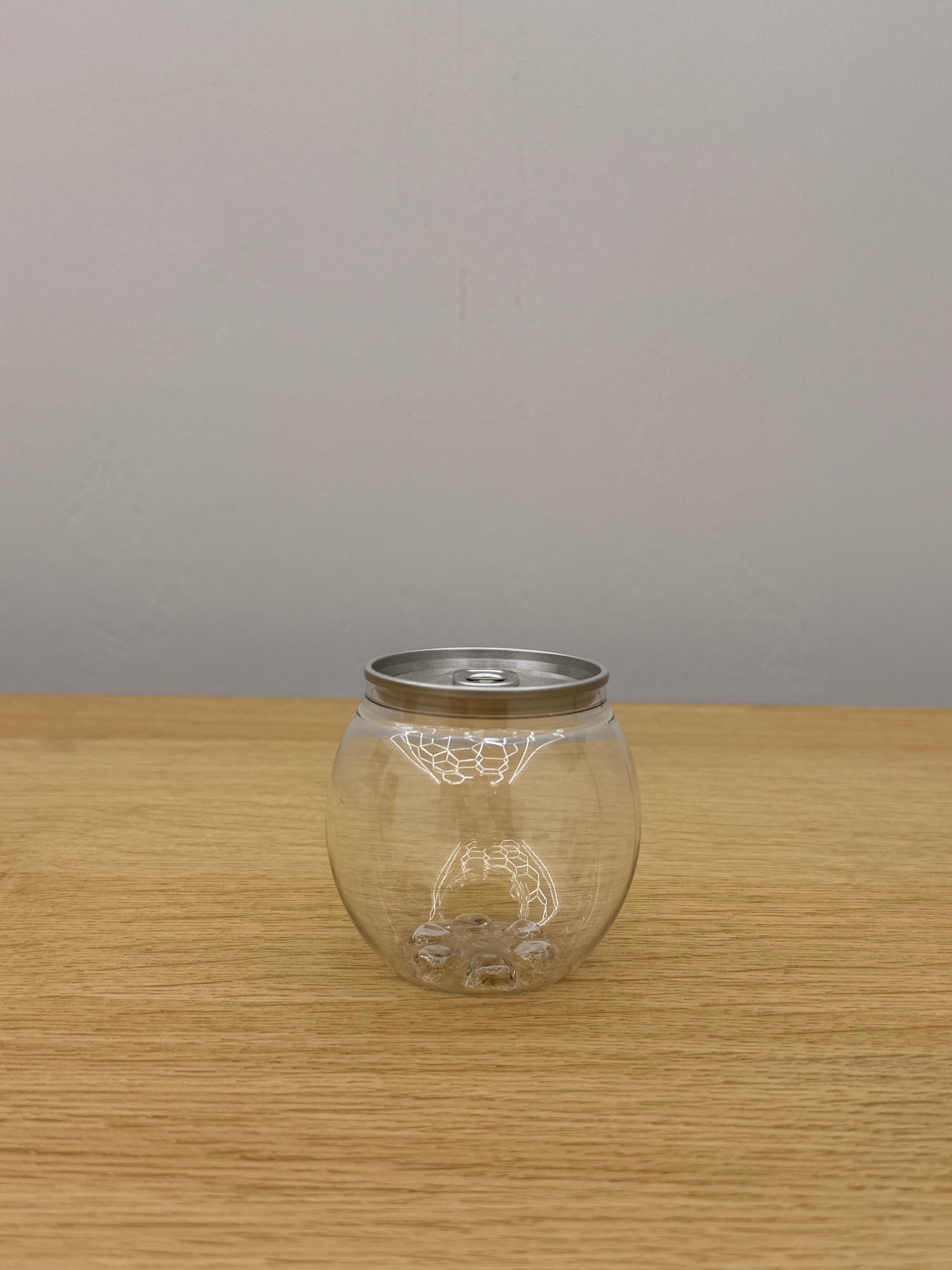 Clear PET Plastic Cans