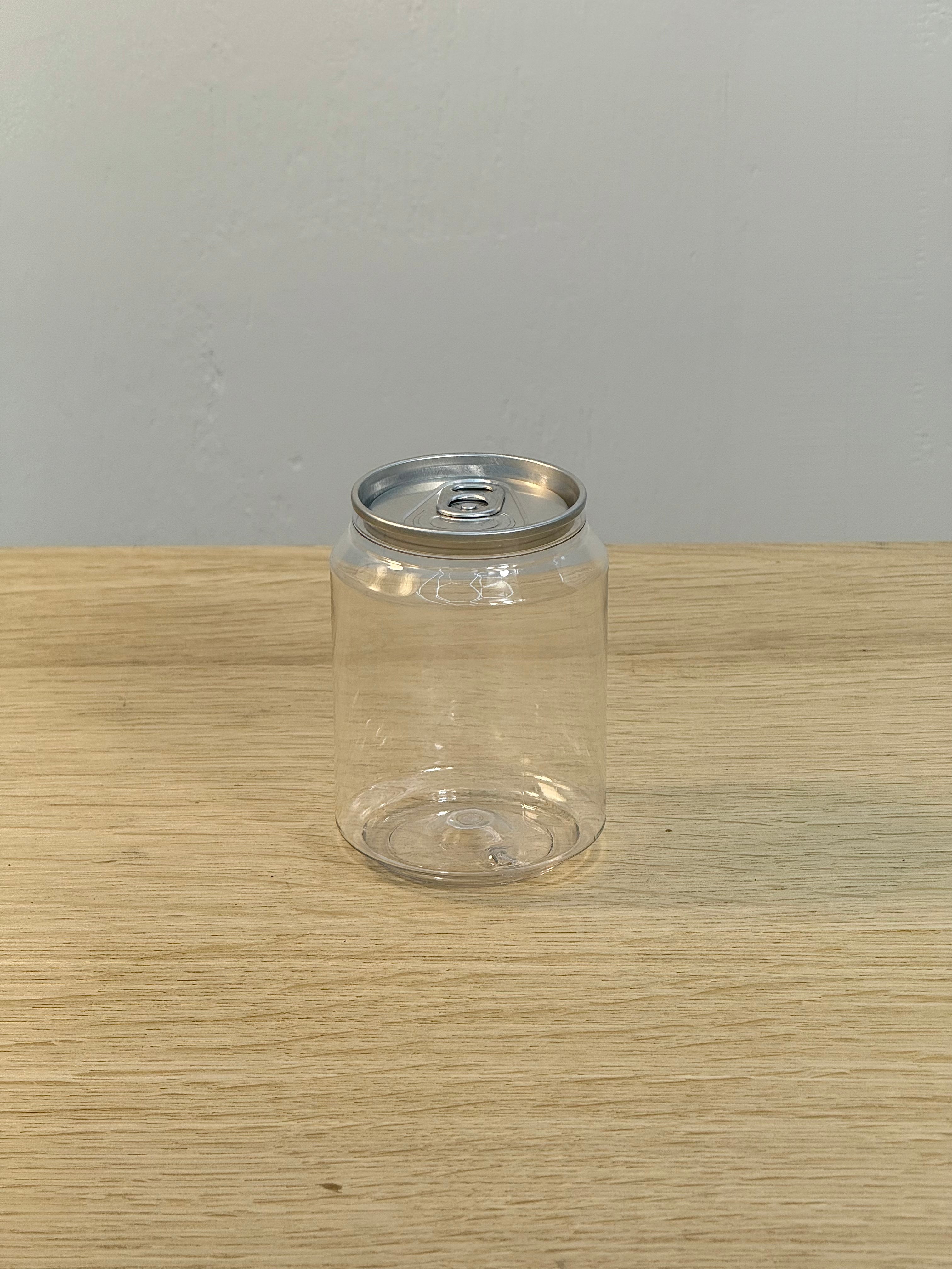 Clear PET Plastic Cans