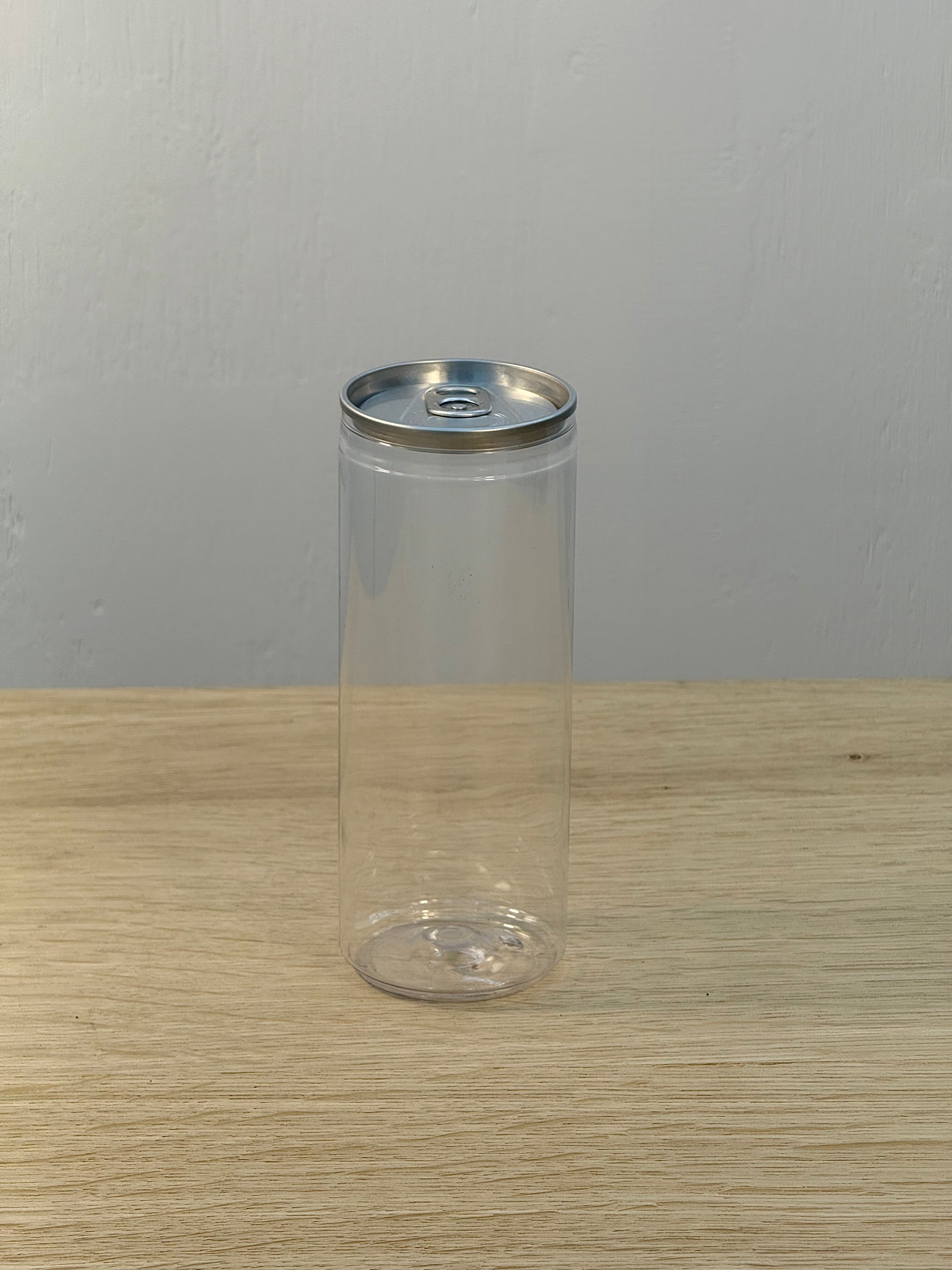 Clear PET Plastic Cans